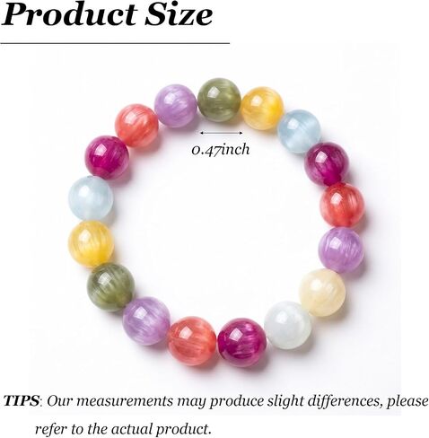 Dopamine Bracelet UV Reactive Colorful Rainbow Beaded Bracelet Color Changing Mood Bracelets Dopamine Jewelry Summer Beach Vacation Trendy Gift in Saudi Arabia
