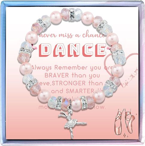 Fullrainbow Dance Recital Gifts Dance Gifts Dance Bracelet Dance Lover Gifts Ballet Gifts Dance Jewelry Dance Recital Gifts Ideas Dance Inspirational Gifts Dancer Gifts for Women in Saudi Arabia