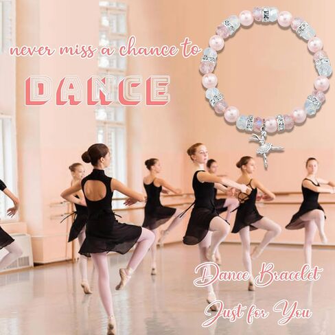 Fullrainbow Dance Recital Gifts Dance Gifts Dance Bracelet Dance Lover Gifts Ballet Gifts Dance Jewelry Dance Recital Gifts Ideas Dance Inspirational Gifts Dancer Gifts for Women in Saudi Arabia