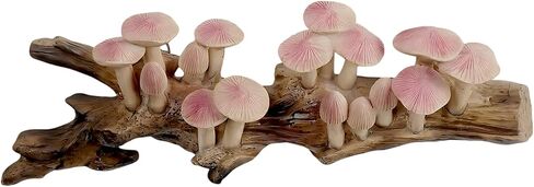 Resin Mushroom Decor Cottagecore Mushroom Wall Decor Vintage Wall Hanging Sculpture Rustic Farmhouse Kitchen Bedroom Living Room Office Home Decor Fantasy Woodland Birthday Gift in Saudi Arabia