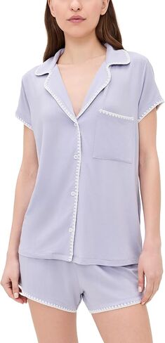 Eberjey Women's Frida Shortie Pajama Set in Kuwait