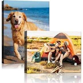 Custom Canvas Prints Personalized with Your Photos - Customized Wall Art 12x8 Inches, Canvas Prints with Your Photos for Bedroom, Living Room, Office Decor - Gift Idea for Family & Friends in Saudi Arabia