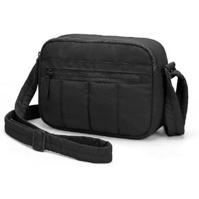 Lightweight Crossbody Bag for Women Puffer Wallet Multi-Pocket Shoulder Purse Handbag for Travel & Daily Use in Kuwait