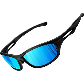 Joopin Wrap Around Sunglasses Women Men Polarized Sports Sun Glasses UV Protection Shades Rectangle Sunnies in Saudi Arabia