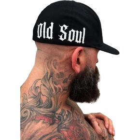 Old Soul Stretch FIT Cotton Side Style HAT in Saudi Arabia