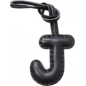 Initial Bag Charm, Letter Bag Charms for Handbags, Fashion Letter A-Z Leather Bag Accessories Purse Charms in Saudi Arabia