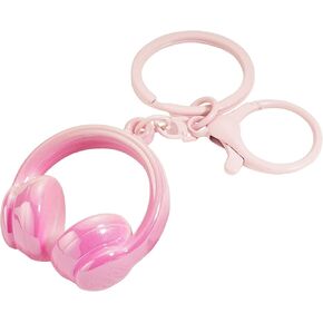 Headphone Keychain, Cute Headphone Bag Charms for Music Lovers Backpacks Bag Charms Purse Car Key Accessories in Saudi Arabia