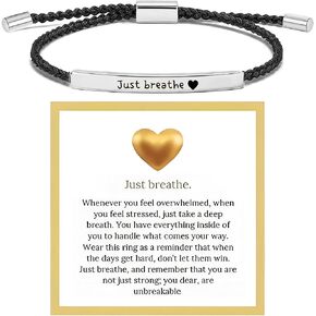 72ore Dont Let The Hard Days Win Bracelet Don't Let the Hard Days Win Remember Who The F You Are Inspirational Gifts for Women in Saudi Arabia