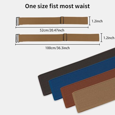 4PCS Crop Tuck Band Women Shirt Tuck Band Women Elastic Invisible Belt Stretch Belts, Adjustable No Show Belts in Saudi Arabia