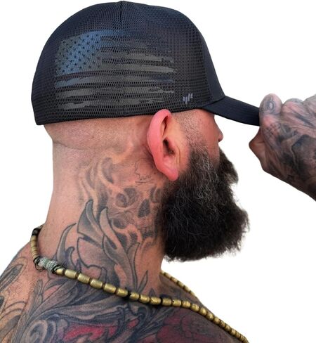 The Drive Clothing "USA Hat for Men & Women | Funny Offensive Fitted Baseball Cap | Bold Statement Urban Casual Headwear in Saudi Arabia