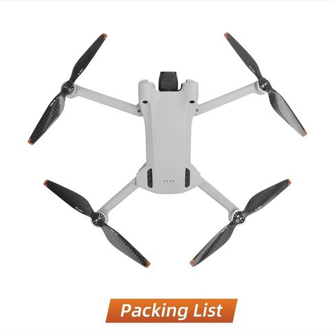 Propellers for DJI Mini 3 Pro 6030F Screw Carbon Fiber Airscrew Lightweight Low Noise Drone Blade Accessories Sunnylife Parts (6030F-CF1) in Saudi Arabia