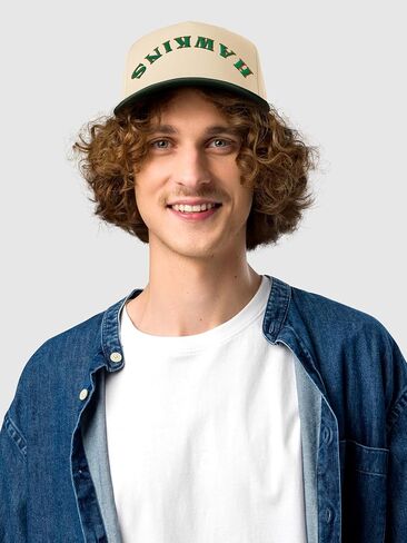 Stranger Things Hawkins Upside Down Hat - Officially Licensed Beige in Saudi Arabia