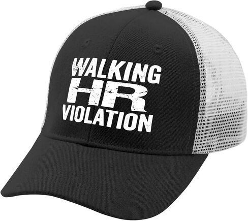 Walking hr Violation Hat for Women Funny Adult Humor Baseball Caps Soft Washed Ball Cap Fitted in Kuwait