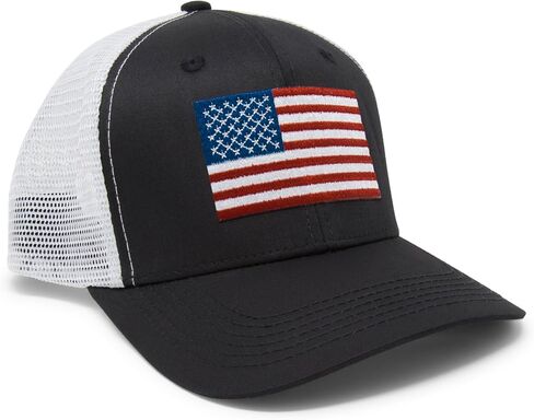 International Tie American Flag Hat for Men and Women, USA Baseball Cap, Adjustable Snapback Trucker in Saudi Arabia