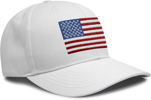 International Tie American Flag Hat for Men and Women, USA Baseball Cap, Adjustable Snapback Trucker in Saudi Arabia