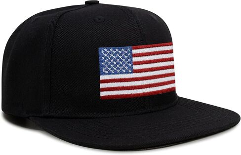 International Tie American Flag Hat for Men and Women, USA Baseball Cap, Adjustable Snapback Trucker in Saudi Arabia