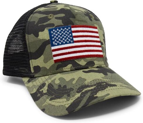 International Tie American Flag Hat for Men and Women, USA Baseball Cap, Adjustable Snapback Trucker in Saudi Arabia