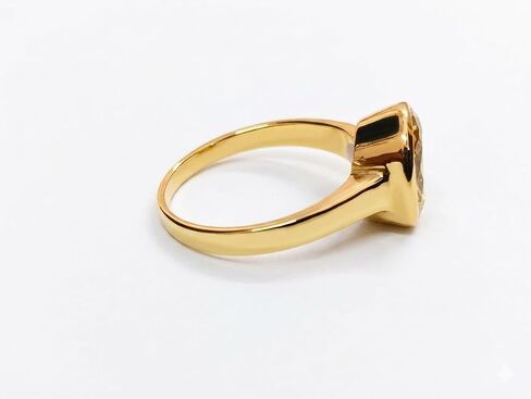 Certified Natural Yellow Sapphire/Pukhraj Panchadhatu Rashi Ratan Astrological Purpose Ring For Men & Women in Kuwait
