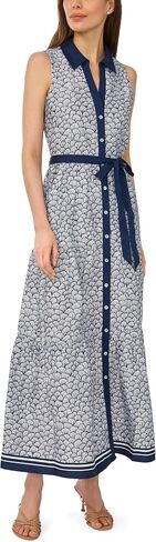 CeCe Sleeveless Polo Shirt Midi Dress in Kuwait