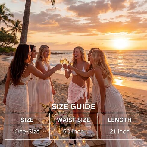 Pink Bow Cover up Sarong Wrap Skirt Ruffled Bachelorette Outfits for Bride Sheer Mesh Bridal Swimsuit Bathing Suit in Kuwait