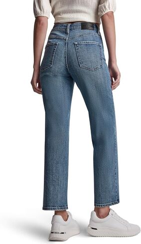 DKNY Womens High Rise Classic Straight Jean in Saudi Arabia
