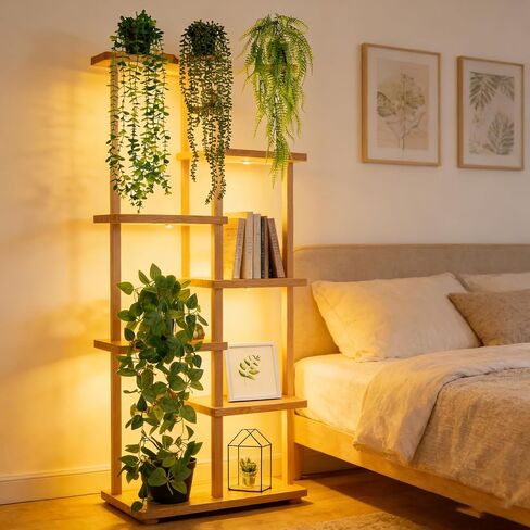 LumBelle 4 Pack Fake Hanging Plants, Artificial Hanging Plants Indoor for Shelf, Boho Faux Eucalyptus Ivy Vine for Living Room Wall Backdrop Outdoor Decor in Saudi Arabia