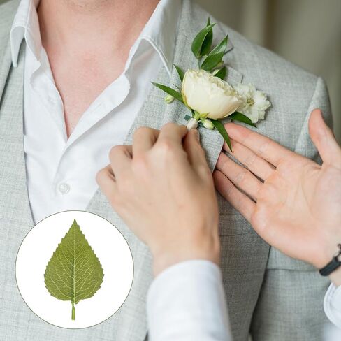 30 PCS Artificial Green Leaves for Decoration, 3.9 × 2.3 Inch Realistic Silk Fake Greenery Leaves for Crafts, Bulk Greenery Sunflower Leaves for Wedding Bouquets, Wreaths, Home Decor in Saudi Arabia