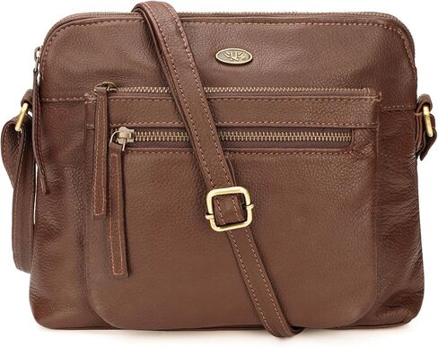 Genuine Leather Crossbody Bags for Women, Premium Handmade Leather Purses - Shoulder Handbags, Adjustable Strap in Kuwait