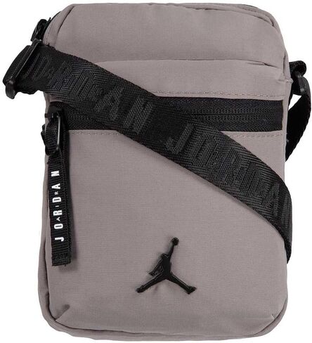 Jordan Nike Air Airborne Crossbody Festival Bag - Two Zip Compartments, Jumpman Logo - Unisex Adult, One Size in Kuwait