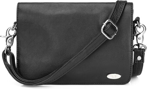 Genuine Leather Crossbody Bags for Women, Premium Handmade Leather Purses - Shoulder Handbags, Adjustable Strap in Kuwait