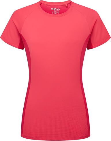 Rab Women's Trail Tee Shirt - Lightweight Short-Sleeve T-Shirt for Trail Running & Hiking in Kuwait