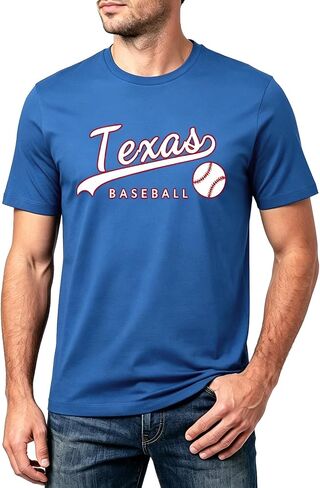 Mens Vintage Baseball Fans Team Color T Shirt for Men Women in Kuwait