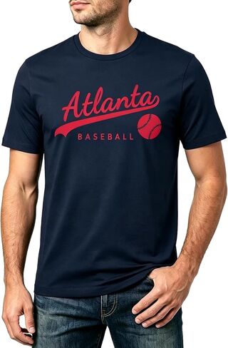 Mens Vintage Baseball Fans Team Color T Shirt for Men Women in Kuwait