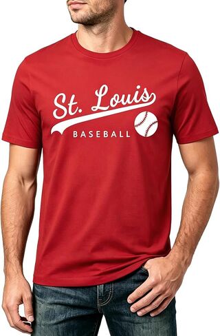 Mens Vintage Baseball Fans Team Color T Shirt for Men Women in Kuwait