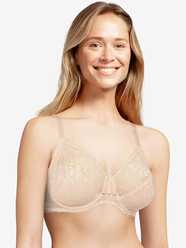 حمالة صدر Chantelle للسيدات ذات تغطية كاملة غير مبطنة من النهار إلى الليل، Nude Blush، 38G US in Kuwait