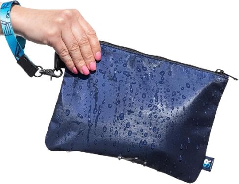 Waterproof Wet Bag with Wrist Strap – Leakproof Beach & Travel Pouch for Wet Swimsuits, Toiletries, Gym Gear & Essentials – Lightweight Tyvek Organizer, 10.25" x 7.5"(Dune) in Saudi Arabia