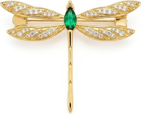 Dragonfly Brooch Vintage Brooches for Women Anmial Pin Anmial Clothing Accessory Jewelry Giifts for Mother Wife in Saudi Arabia