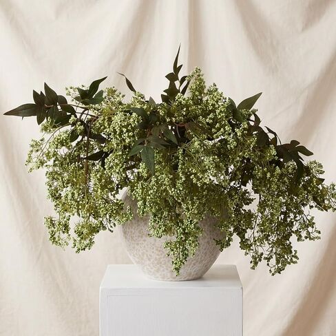 Dingion 3 Pcs 43 Inch Dark Brown Berry Stem for Vase Fall Artificial Faux Sedum Berry Stem Autumn Realistic Flowers Pick Spray Floral Branch for DIY Wedding Bouquet Mantel Holiday Harvest Home Decor in Kuwait