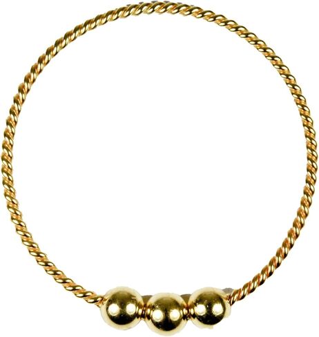 ½ Sacred Cubit Light-Life Tensor Ring, 24K Gold Plated in Saudi Arabia