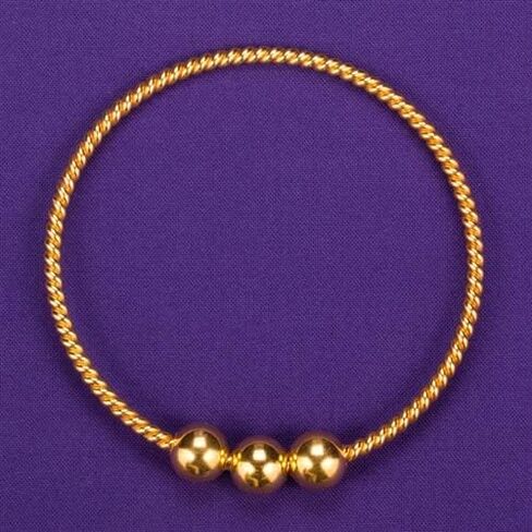 ½ Sacred Cubit Light-Life Tensor Ring, 24K Gold Plated in Saudi Arabia
