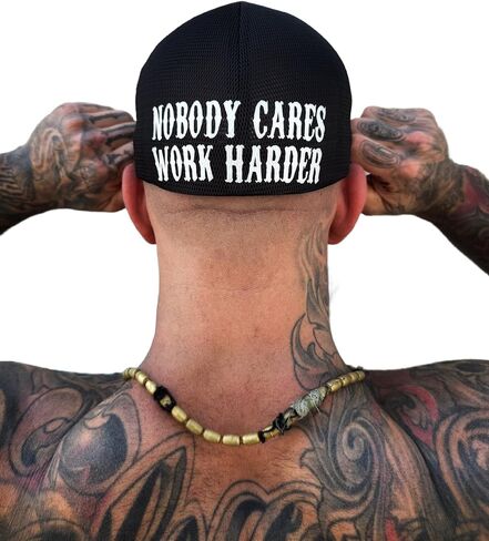Nobody Cares Back Style Stretch FIT HAT in Saudi Arabia