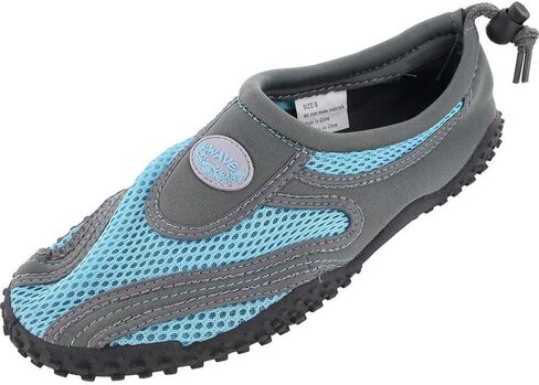 Easy USA Women's Wave Water Shoes - Black in Saudi Arabia