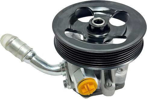 20-1039 Power Steering Pump with Pulley Compatible with Jeep Wrangler 2012-2017, Wrangler JK 2018, Gas Power Assist Pump Replaces 5154400AC 961039 in Kuwait