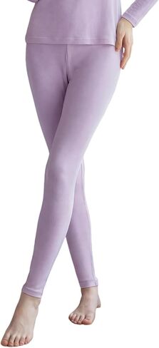 Women's Silk Thermal Underwear Pants Winter Fall Lightweight Knit Base Layer Long Johns Ladies Warm Bottoms Layering in Saudi Arabia