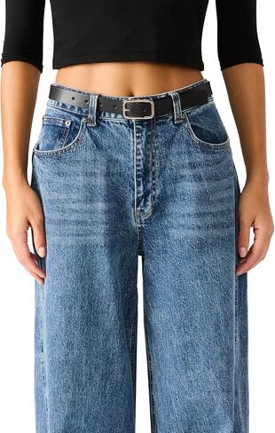 Steve Madden Women's Black and Leopard Pant Belt Pack in Kuwait