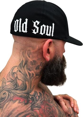 Old Soul Stretch FIT Cotton Side Style HAT in Saudi Arabia