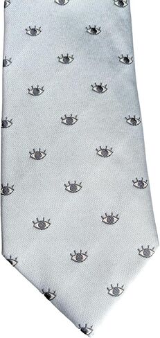 Maker V Eyes Neckties, Optometrist Necktie, Eye Doctor Tie, Optometrist Ties, Eye Surgeon gift for men, Oculoplastic Surgeon, Opthalmologist Gifts in Saudi Arabia