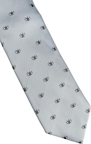 Maker V Eyes Neckties, Optometrist Necktie, Eye Doctor Tie, Optometrist Ties, Eye Surgeon gift for men, Oculoplastic Surgeon, Opthalmologist Gifts in Saudi Arabia