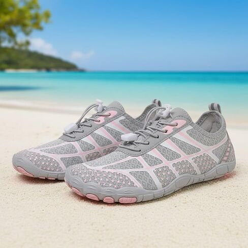 Non-Slip Five-Toe Barefoot Gym Shoes for Women Men, Quick-Dry Water Sneakers for Hiking Swim Beach & Fitness Training in Kuwait
