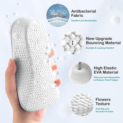 Orthopedic High Pads (2 Pair), Height Increase Insoles for Men & Women, Arch Support Shoe Lifts for Leg Length Discrepancy, Shock Absorption Heel Lift Insole to Make You Taller(Black,1.4in/3.5cm) in Saudi Arabia